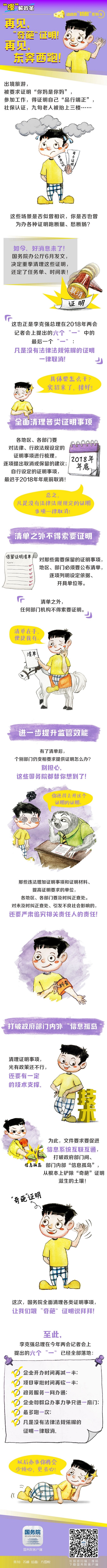 再見，“奇葩”證明！再見，東奔西跑！